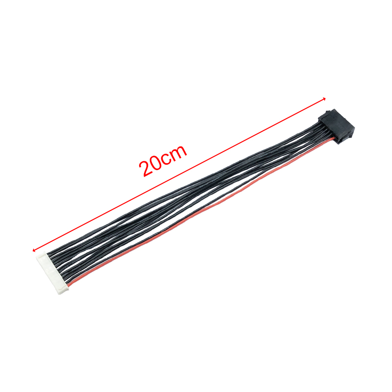 RJX 1pcs JST-XH 2.54mm 12S charger balance line to 16PIN Connectors Extension Cable