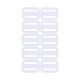 RJX 100pcs 23*16.5*0.3mm Dly Fixed wing RC aircraft modelRudder Paper hinge Hinge