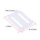 RJX 100pcs 23*16.5*0.3mm Dly Fixed wing RC aircraft modelRudder Paper hinge Hinge