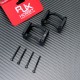 RJXHOBBY 1pcs 40mm Pipe Clip Tubing Clamp Fastener Carbon Tube Fixed Joint for RC Plant Agriculture UAV Drone