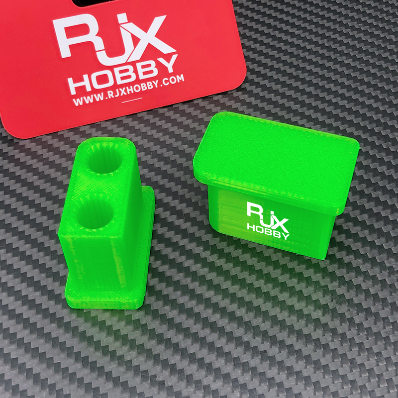RJX 1Pair QS10P-L Male Female Plug Dustproof Waterproof Cover Anti-short Circuit Protection Cap for RC Electric Vehicle