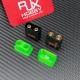 RJX 1Pair QS8-S Male Female Plug Dustproof Waterproof Cover Anti-short Circuit Protection Cap for RC Electric Vehicle
