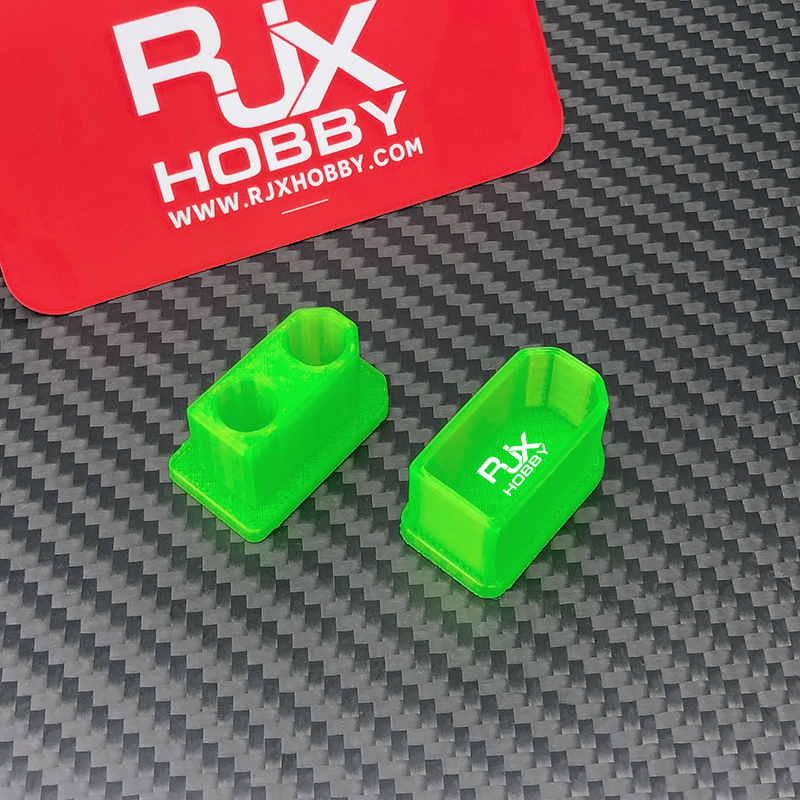 RJX 1Pair QS8-S Male Female Plug Dustproof Waterproof Cover Anti-short Circuit Protection Cap for RC Electric Vehicle