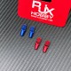 RJX 1Pair Gimbal Thumb Stick Ends M3 M4 Anti-slipping Cap for FrSky JR Futaba Spektrum Radiomaster Part