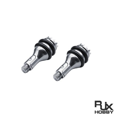 RJX 1Pair 4mm Remote Controller Telescopic Foldable Joystick Rocker Gimbal Stick Ends for DJI RM500/RC-N1C/RC-N1/RC-N2/RC-N3