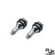 RJX 1Pair 4mm Remote Controller Telescopic Foldable Joystick Rocker Gimbal Stick Ends for DJI RM500/RC-N1C/RC-N1/RC-N2/RC-N3