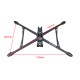 RJX A1 10inch Carbon Fiber Frame Kit For RC FPV Racing Drone