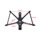 RJX A3 10inch Carbon Fiber Frame Kit For RC FPV Racing Drone