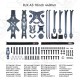 RJX A3 10inch Carbon Fiber Frame Kit For RC FPV Racing Drone