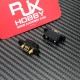 RJX 1Pair 2+9 500V 25A Quick Release Plug Male Female Brushless Motor Servo Connector