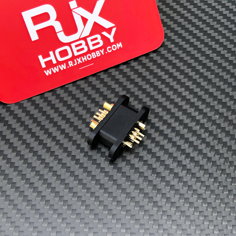 RJX 1Pair 2+9 500V 25A Quick Release Plug Male Female Brushless Motor Servo Connector