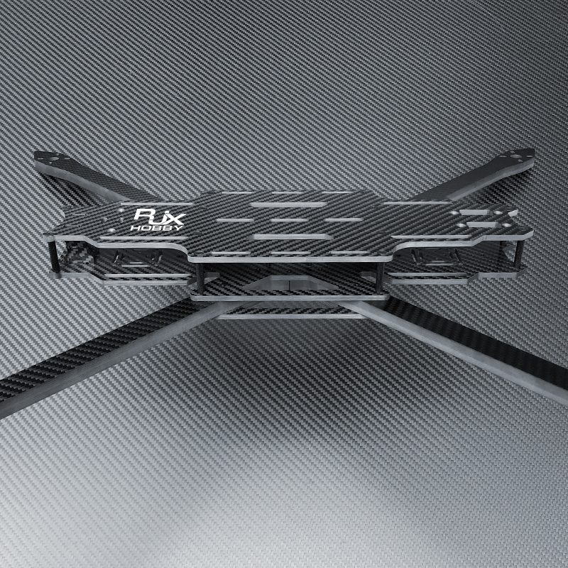 RJX A1 15inch Optical Fiber Carbon Fiber Twill matte Frame Kit for RC FPV Racing Drone