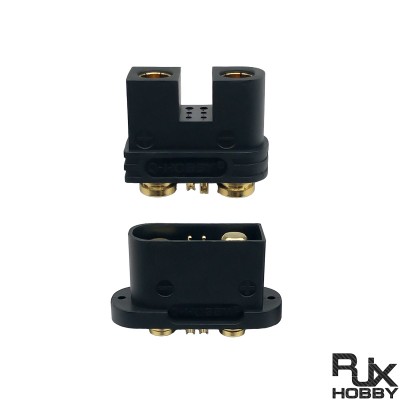 RJX 1pair QS9-S Connector Black High Current Anti spark Connector Male  Female