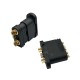 RJX 1pair QS9-S Connector Black High Current Anti spark Connector Male  Female