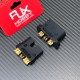 RJX 1pair QS9-S Connector Black High Current Anti spark Connector Male  Female