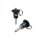 RJX 1pcs Stainless Steel Slot Pins Self-Lock Ball Lock Pins Quick Release Spring Dowel Pin With Button Handle