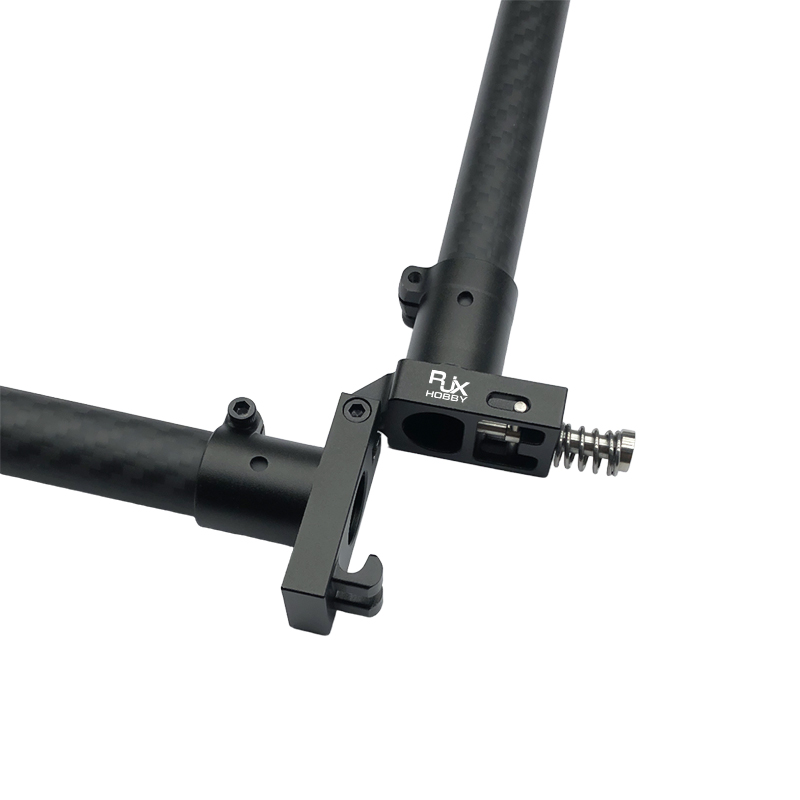 RJXHOBBY 1pcs 16mm CNC Horizontal Folding Arm Tube Joint FPV System multirotor UAV Drone Spare Parts