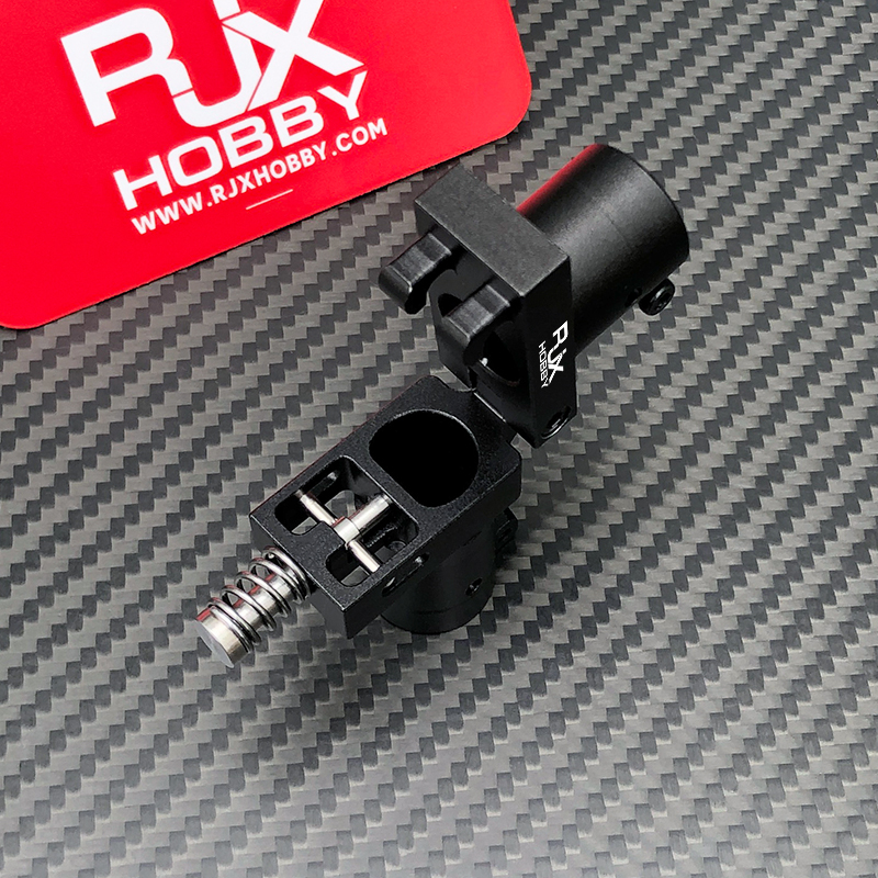 RJXHOBBY 1pcs 16mm CNC Horizontal Folding Arm Tube Joint FPV System multirotor UAV Drone Spare Parts