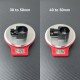 RJX 1pcs Landing Gear Aluminum Alloy Tee Tripod 30 to 40 / 30 to 45 /30 to 50 / 40 to 50 mm Carbon Fiber Tube Connector