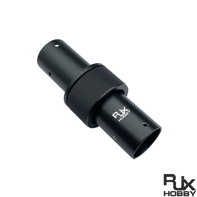 RJX 1pcs 25mm Aluminum Pipe Connector Carbon Tube Joint for Drone Quadcopter UAV