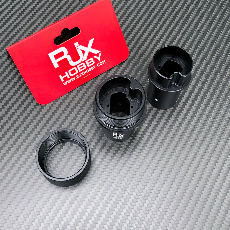 RJX 1pcs 25mm Aluminum Pipe Connector Carbon Tube Joint for Drone Quadcopter UAV