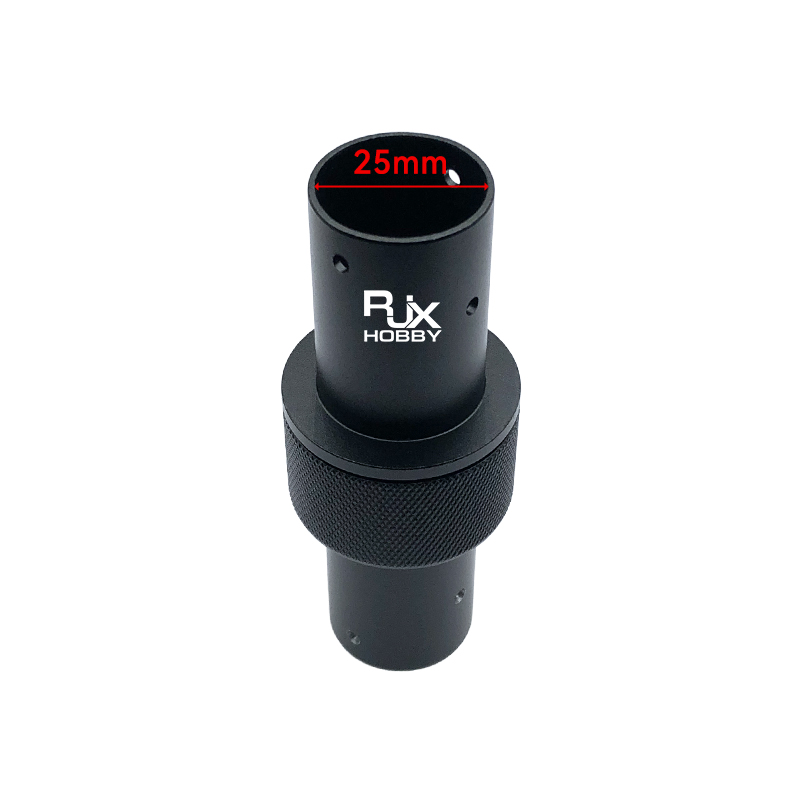 RJX 1pcs 25mm Aluminum Pipe Connector Carbon Tube Joint for Drone Quadcopter UAV