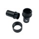 RJX 1pcs 25mm Aluminum Pipe Connector Carbon Tube Joint for Drone Quadcopter UAV