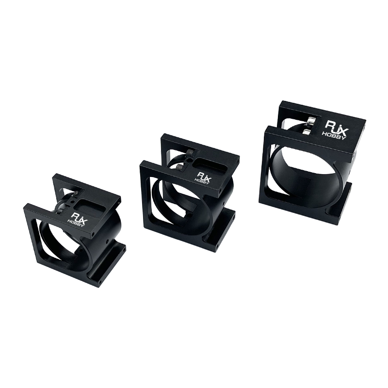 RJXHOBBY 1pcs 40/45/50mm Pipe Clip Tubing Clamp Fastener Carbon Tube Fixed Joint for RC Plant Agriculture UAV Drone ﻿