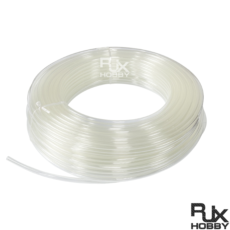 RJX 10 Meters Transparent Silicone Tube for RC Nitro Plane Car Buggy