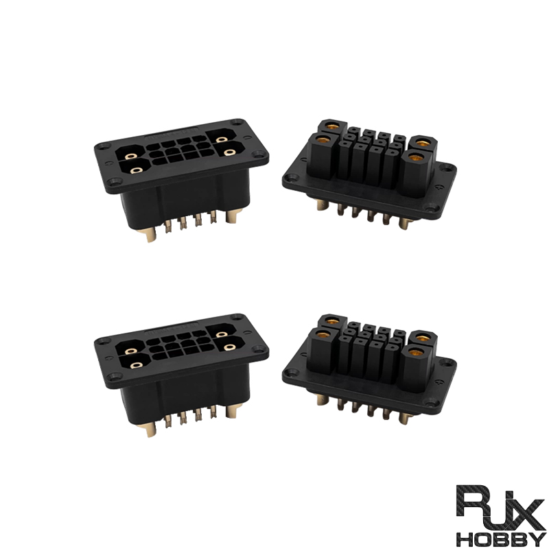RJX 2Pairs  90A 4+12 Male Female Connectors 