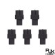 RJX 5pcs XT30 male to XT60 female  Fast Charging Adapter for RC