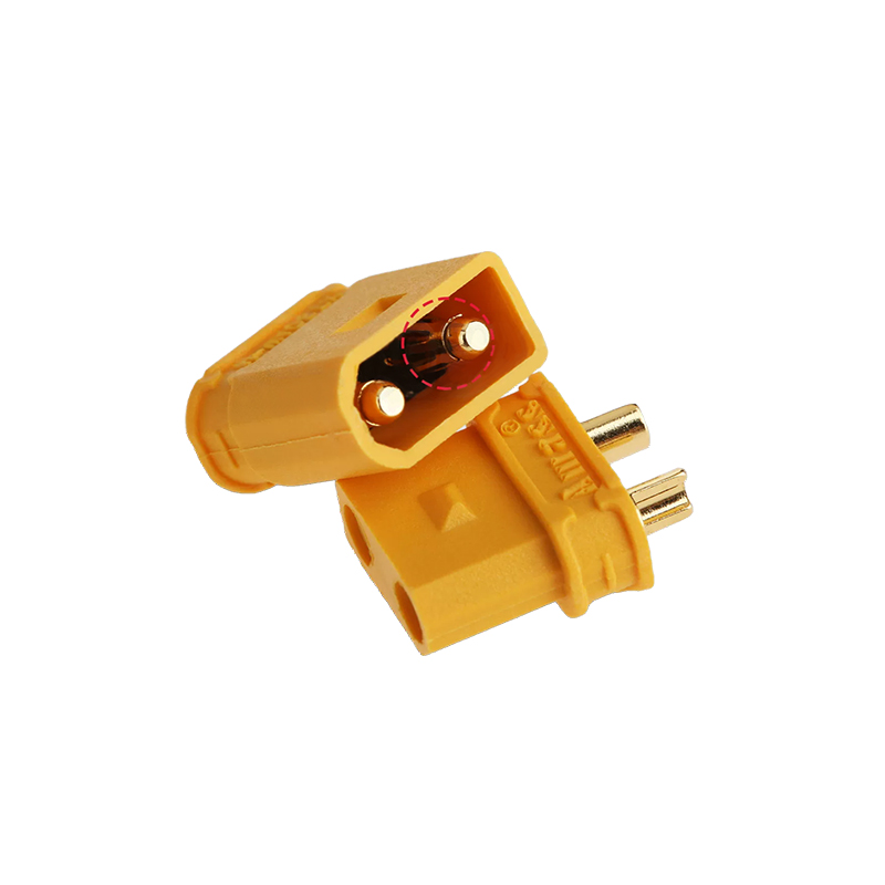 RJX 5Pairs Amass XT30UW-F Female XT30AW-M Male XT30 DC500V 20A Waterproof Gold-plated Connector