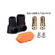 RJX RAH S.T.D6 6808 Lithium Battery Male Female Gold-plated Plug Model Aircraft UAV Connector No Soldering Required Banana Socket