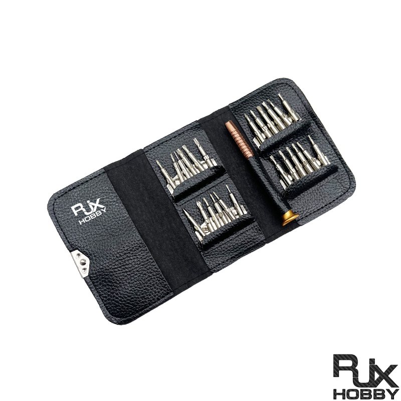 RJX 25 in 1 Screwdriver Repair Tool Kit for Mobile Phone, Laptop, PC, Tablet, Glasses and Other Electronics
