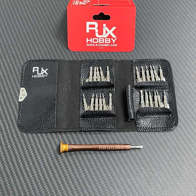 RJX 25 in 1 Screwdriver Repair Tool Kit for Mobile Phone, Laptop, PC, Tablet, Glasses and Other Electronics