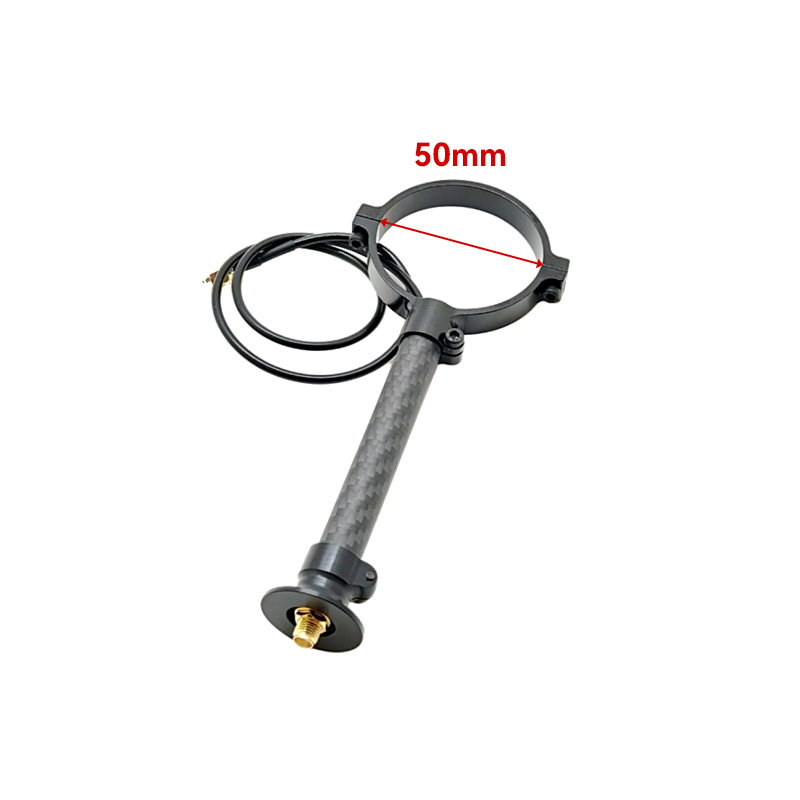RJX 1pcs RC Drone GPS Bracket With Antenna for 30mm/40mm/50mm Tube Agriculture Plant UAV