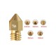 RJX 10pcs  3D Printer MK8 Brass Nozzles 0.3/0.4/0.5/0.6/0.8mm Stainless Steel Nozzles for Creality 3D Printers
