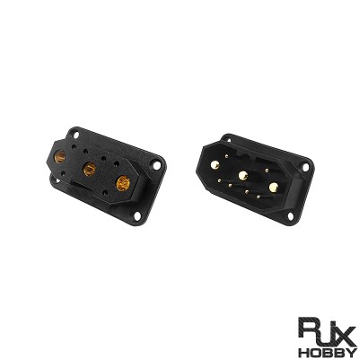 RJX 1Pair 6 Pins 6+3 Micro Connectors for UAV VTOL Model Airplane RC Vehicles Boat Turbine Jet RC DIY Plugs