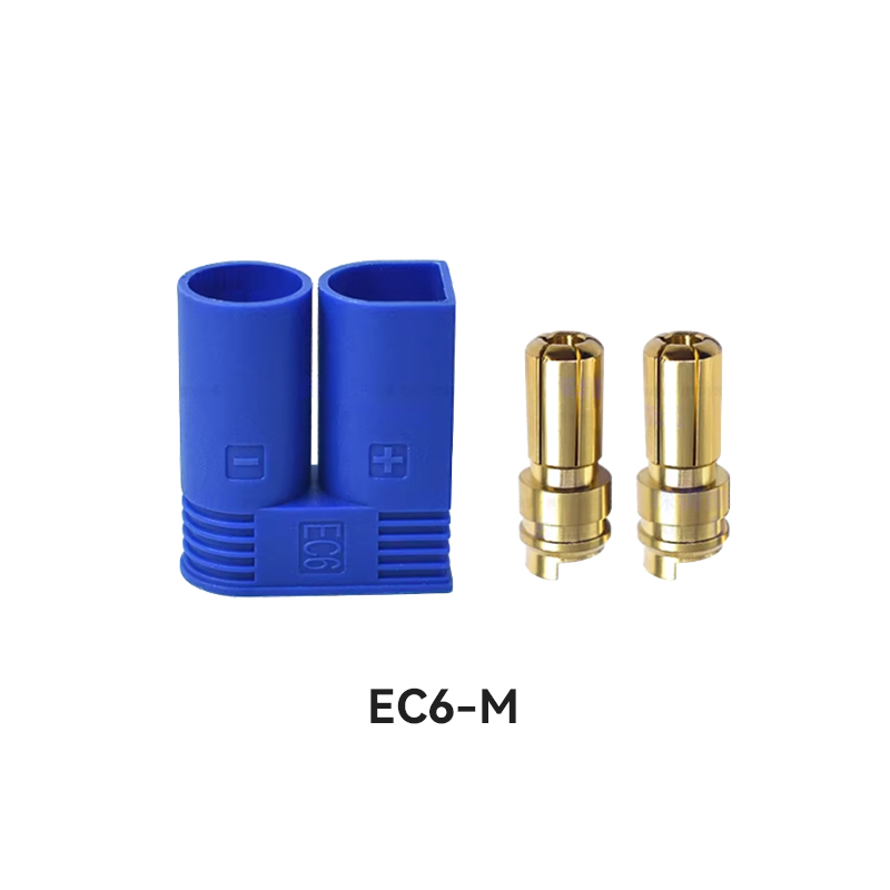 RJX 5Sets EC6 Battery Plug Connector Power Connector Male and Female for Aircraft Electric Vehicles Connector Battery Plug