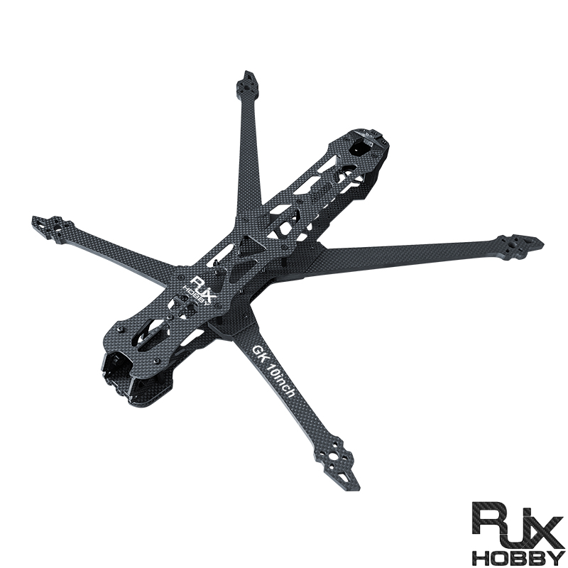 RJX GK 10inch Carbon Fiber Frame Kit with 3D printed parts For RC FPV Racing Drone