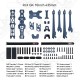 RJX GK 10inch Carbon Fiber Frame Kit with 3D printed parts For RC FPV Racing Drone
