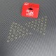 RJX 100pcs SMA nut gasket tooth washer  for SMA Female connectors