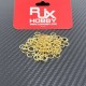 RJX 100pcs SMA nut gasket tooth washer  for SMA Female connectors