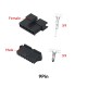 RJX 100sets JST 7P/8P/9P/10P/11P/12P SM 2.54mm  Female and Male wire connector housing