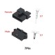 RJX 100sets JST 7P/8P/9P/10P/11P/12P SM 2.54mm  Female and Male wire connector housing
