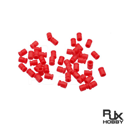 RJX 100pcs 3x5x7mm Damping Balls AV Shock Absorber Ball Damper Anti-Vibration Ball