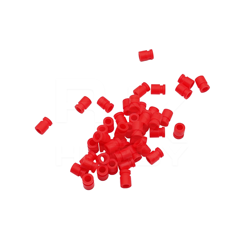 RJX 100pcs 3x5x7mm Damping Balls AV Shock Absorber Ball Damper Anti-Vibration Ball