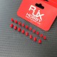 RJX 100pcs 3x5x7mm Damping Balls AV Shock Absorber Ball Damper Anti-Vibration Ball