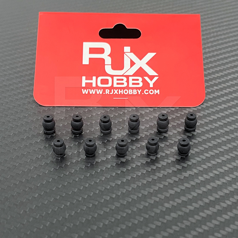 RJX 50pcs 1.5x6x8mm /1.5x6x8.8mm Damping Balls AV Shock Absorber Ball Damper Anti-Vibration Ball