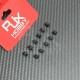 RJX 50pcs 1.5x6x8mm /1.5x6x8.8mm Damping Balls AV Shock Absorber Ball Damper Anti-Vibration Ball